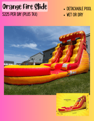 Orange Fire Slide
